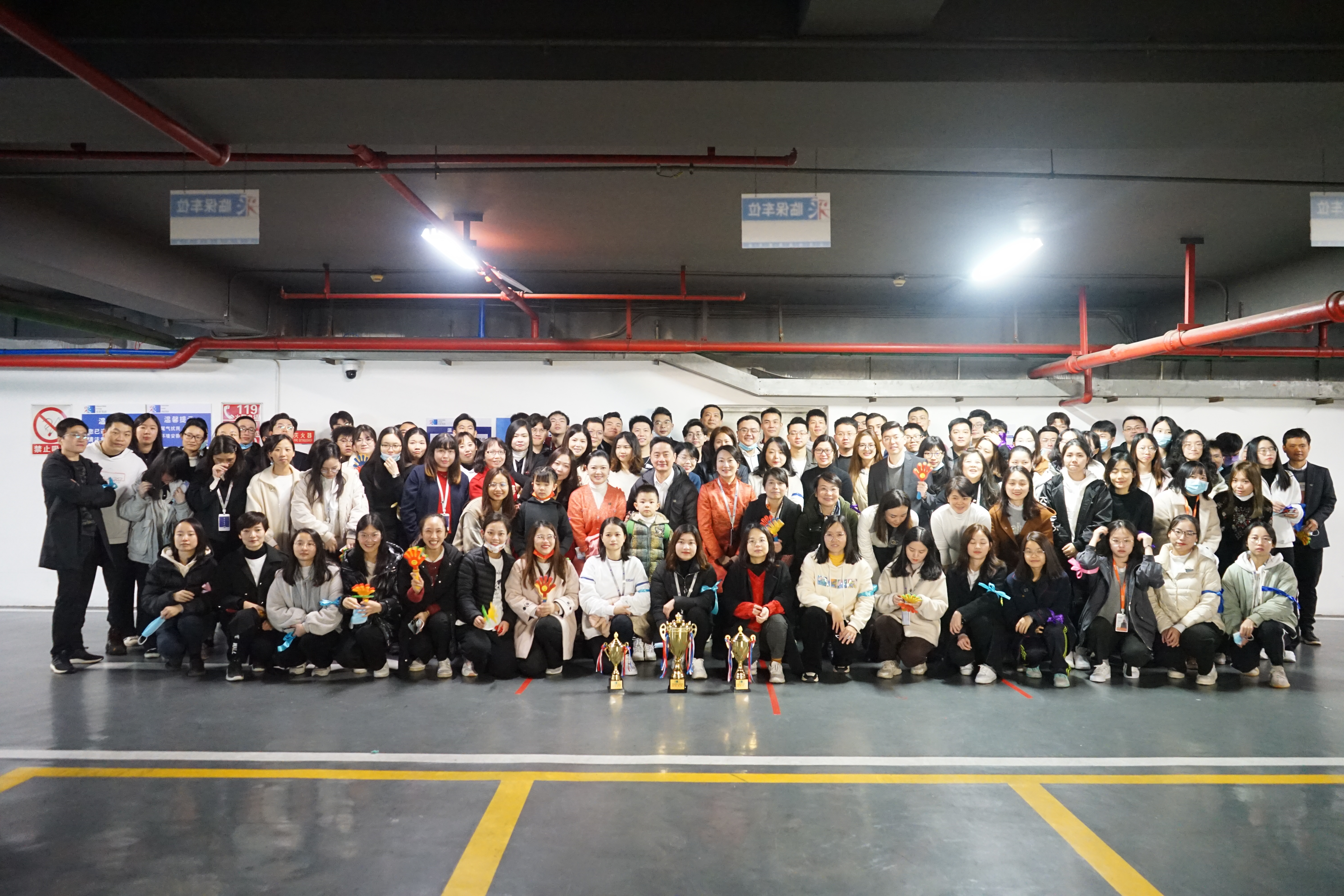 采聯(lián)集團2022年新春開工拔河比賽